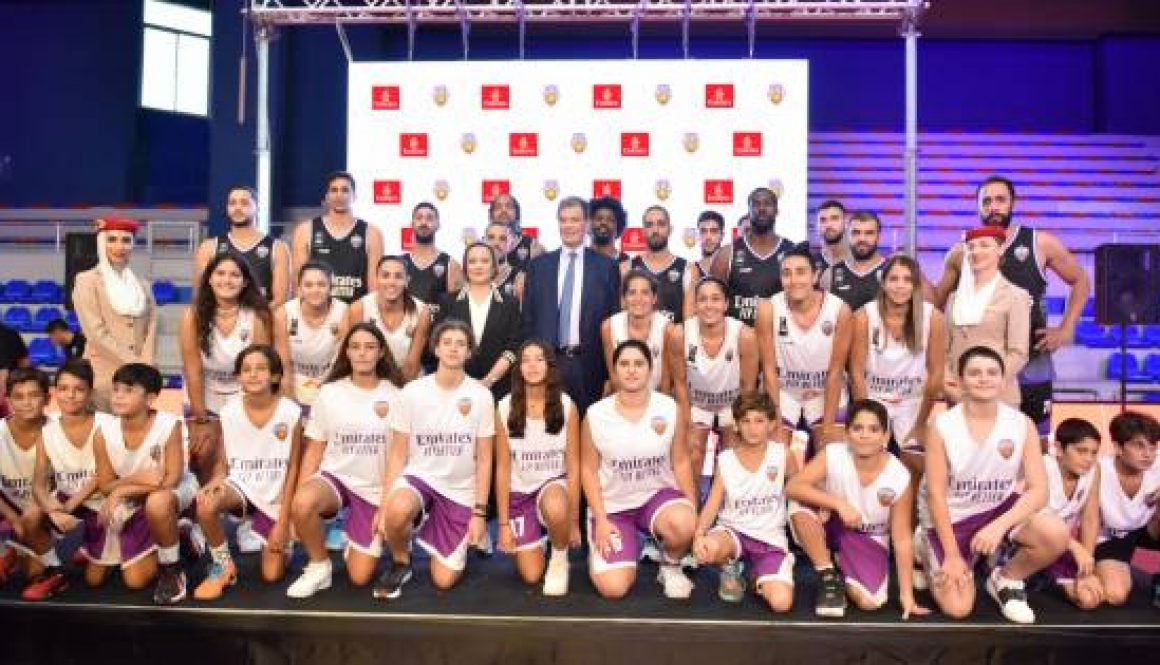 Emirates and Beirut Basketball Club Announce Thrilling Three-Season Partnership