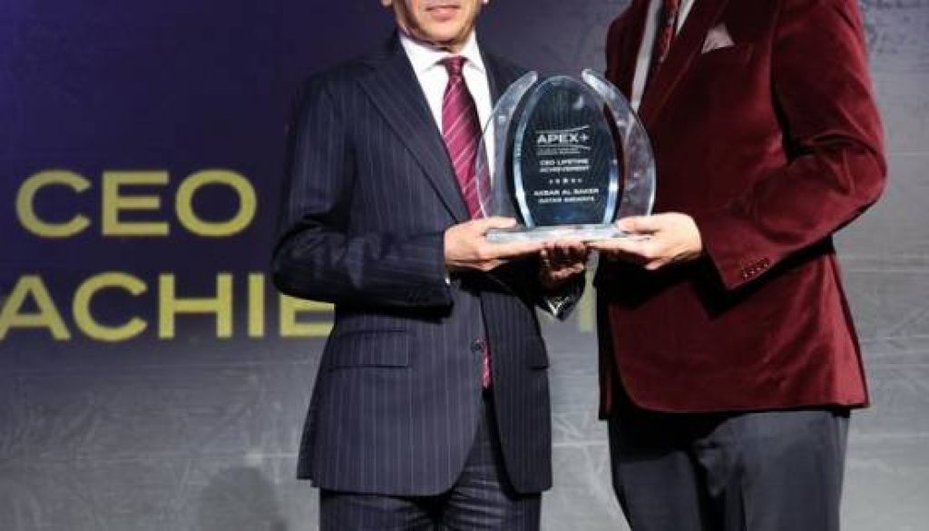 Qatar Airways Group CEO Receives Lifetime Achievement Award and Three Prestigious APEX Awards