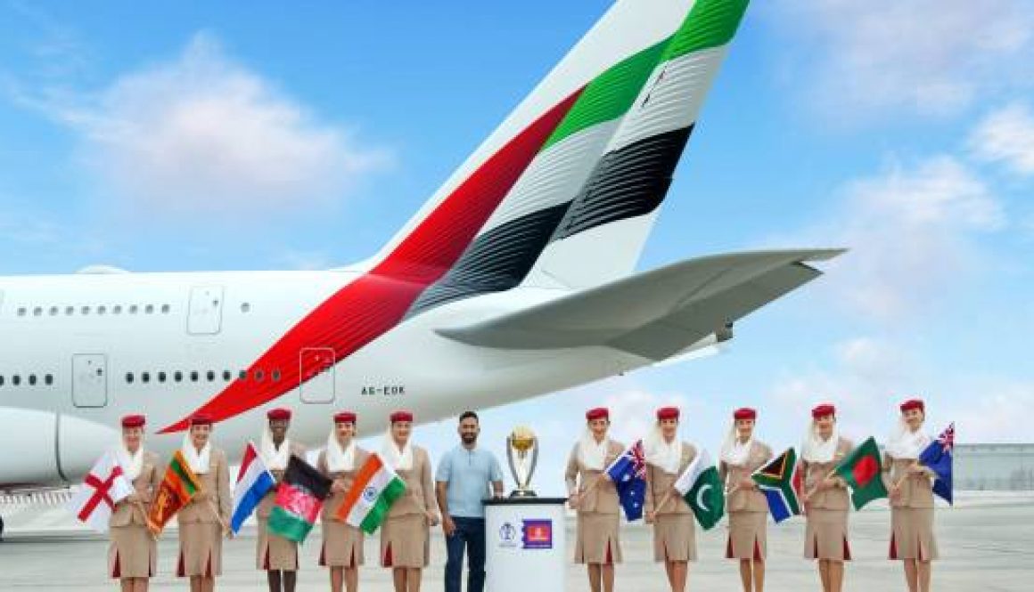Emirates - Official Airline Partner of ICC Men’s Cricket World Cup 2023