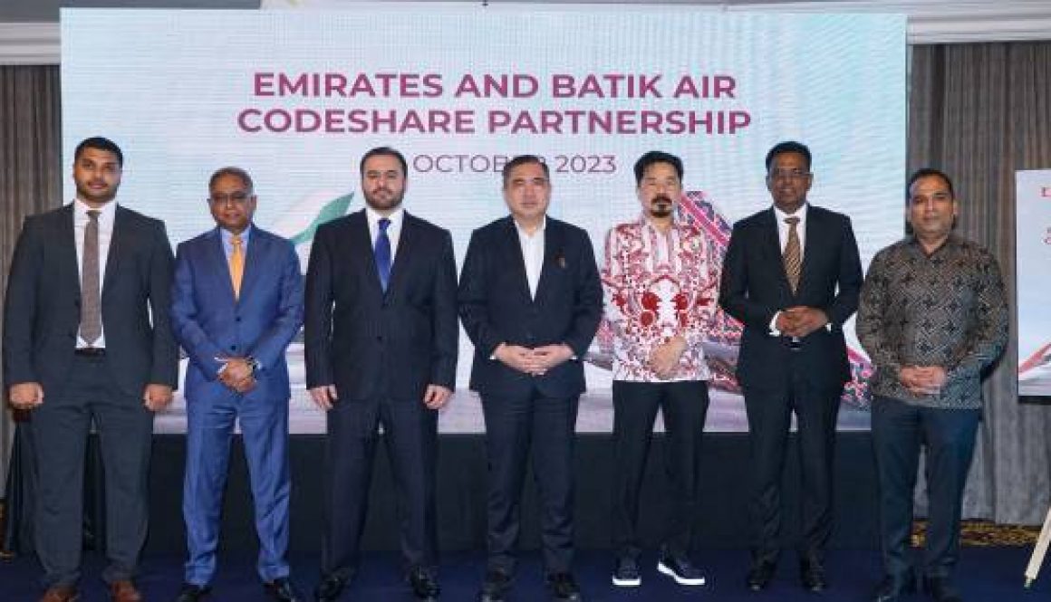 Emirates and Batik Air enhance cooperation, offering more travel options to Southeast Asia