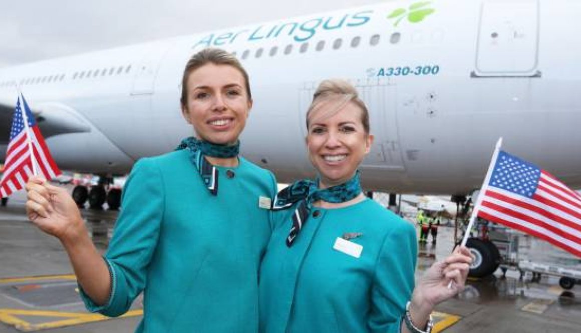 Transatlantic Two - Aer Lingus celebrates two years of direct flights with half a million passenger
