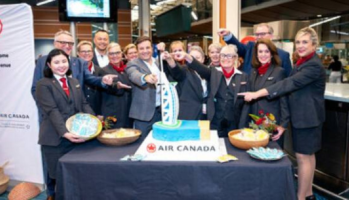 Air Canada’s Inaugural Flight from Vancouver Arrives in Dubai