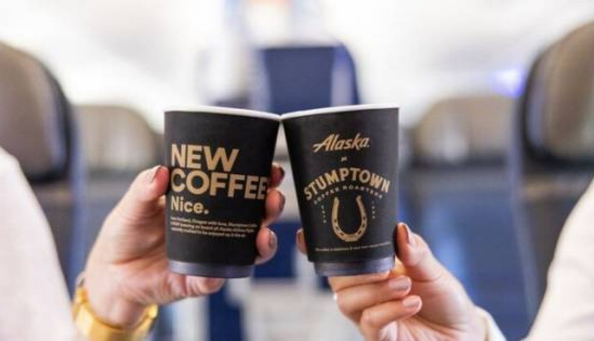 Alaska Airlines and Stumptown Coffee partner to serve up bespoke coffee blend