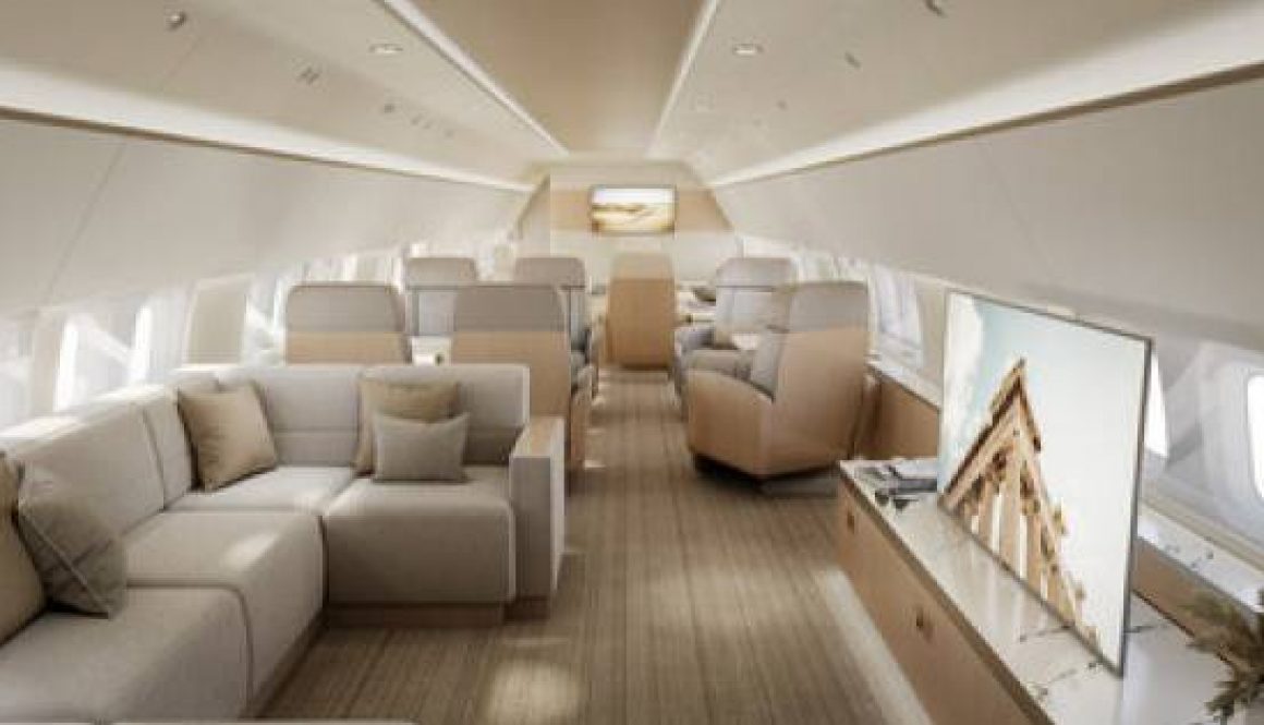 Boeing Business Jets Unveils Premium Cabin Selections for VIP Jets