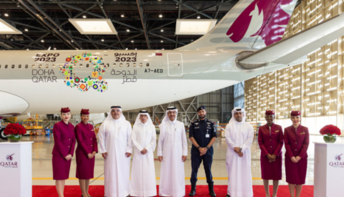 Qatar Airways Expo 2023 Doha Livery Revealed in Style