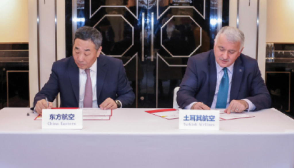Turkish Airlines and China Eastern Airlines sign MOU of cooperation