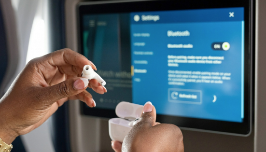 United Promotes Benefits of Bluetooth Enabled Planes
