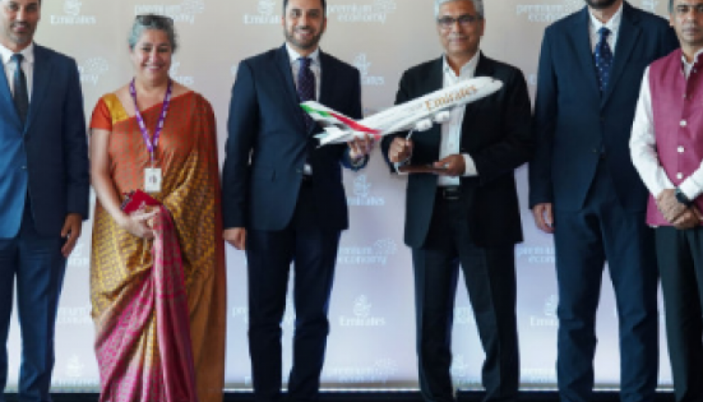 Emirates previews Premium Economy in India