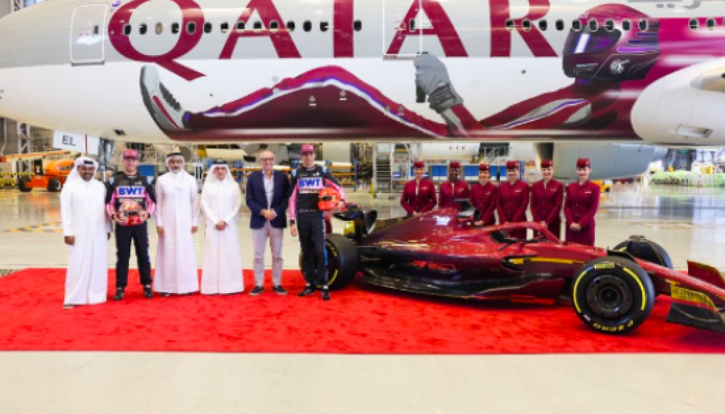 Formula 1 Arrives in Doha: Qatar Airways Prepares for Qatar Grand Prix 2023