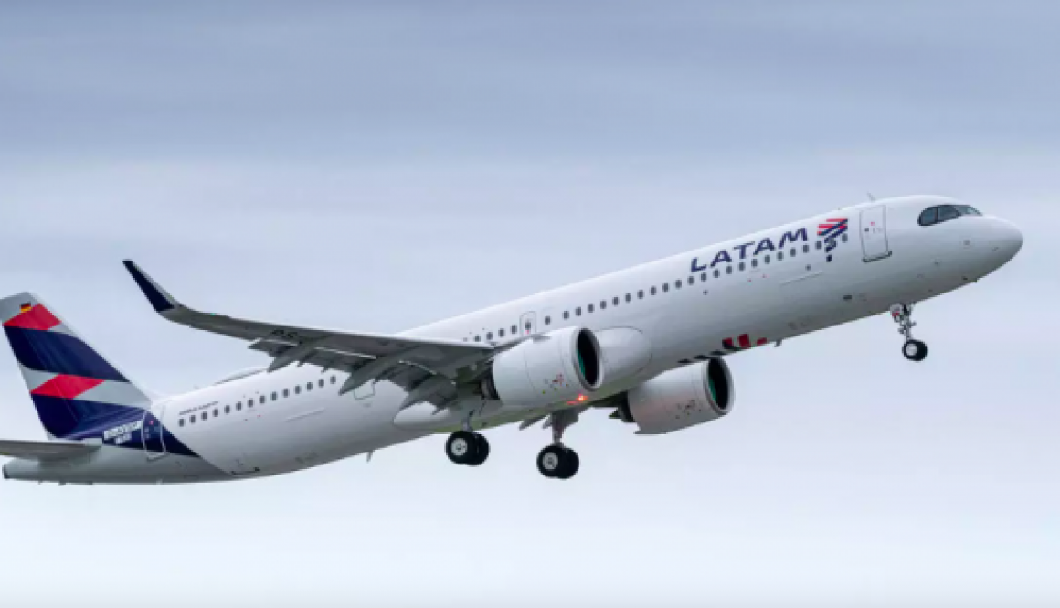 LATAM Airlines takes delivery of its first A321neo, adds 13 more to orderbook
