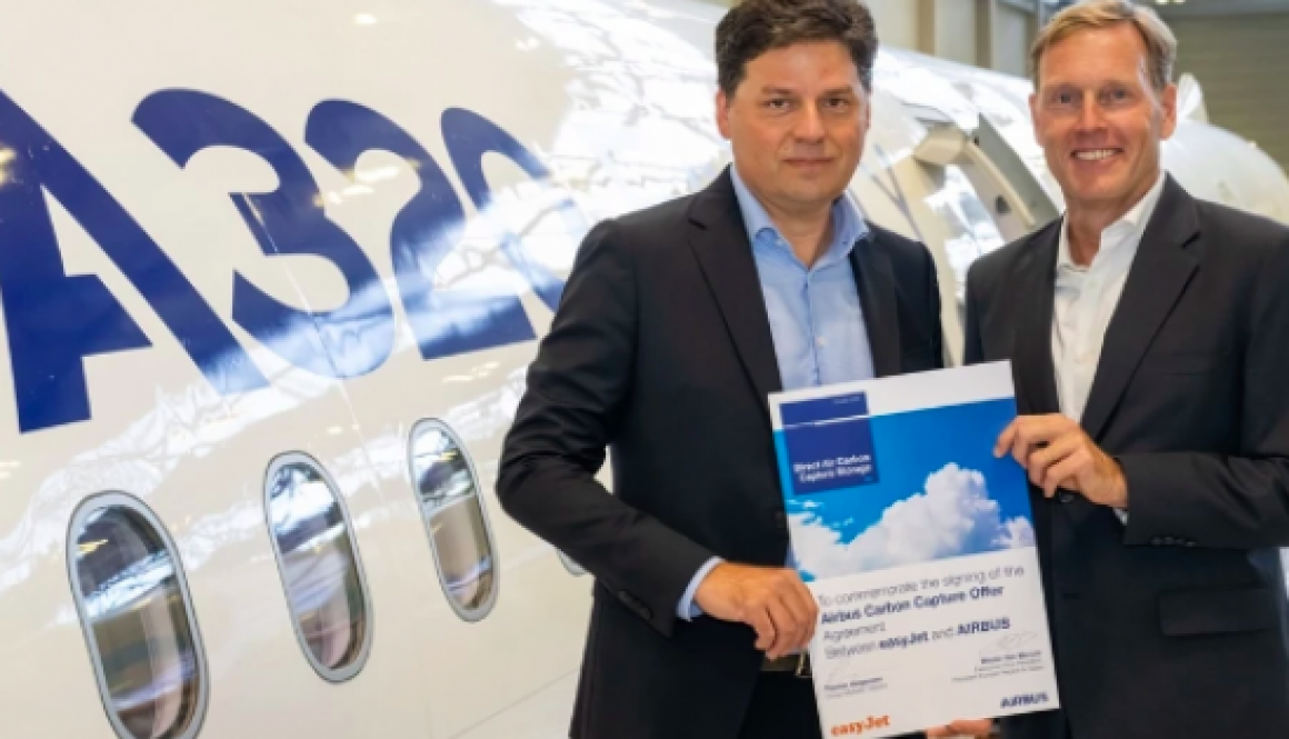 easyJet Partners with Airbus to Pioneer Carbon-Removal Initiative in Aviation Industry