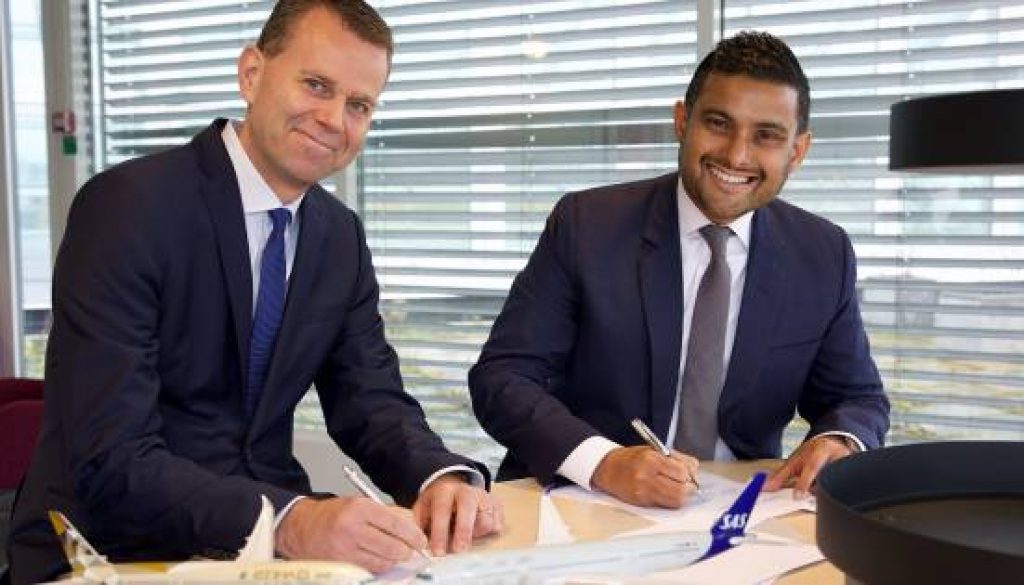 Etihad enhances Scandinavian connectivity in strategic codeshare deal with SAS