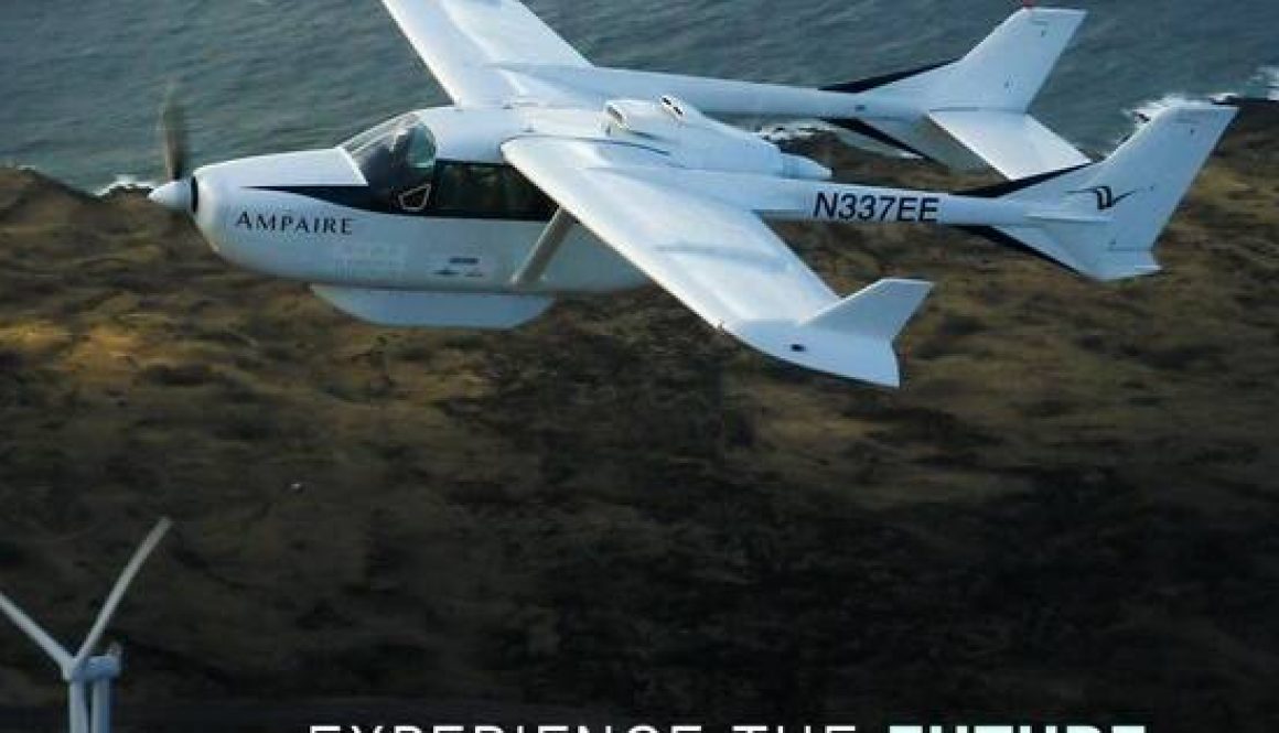 Ampaire Makes Aviation History with First Hybrid Electric Flight into Silicon Valley