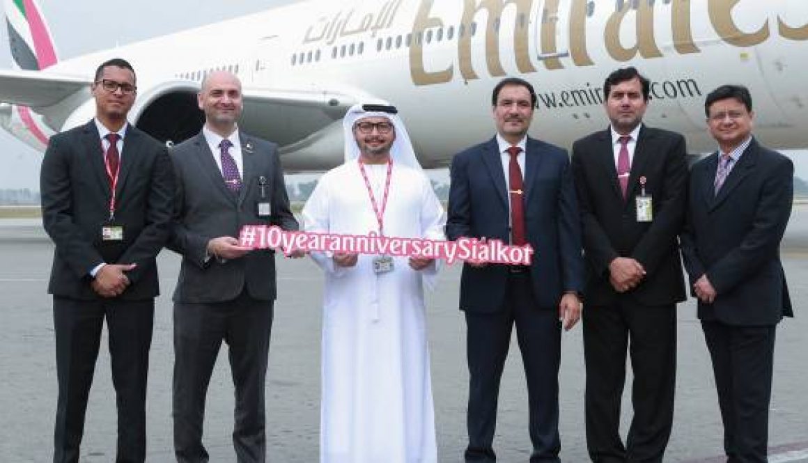 Emirates Celebrates 10 Years of Connecting Sialkot, Pakistan, to the World