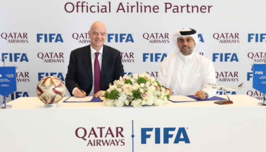 Qatar Airways Renews Longstanding Partnership with FIFA, Extending Through to 2030