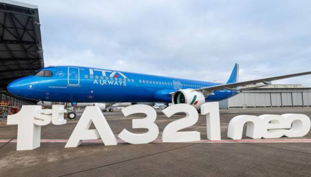 ITA Airways takes delivery of its first Airbus A321neo
