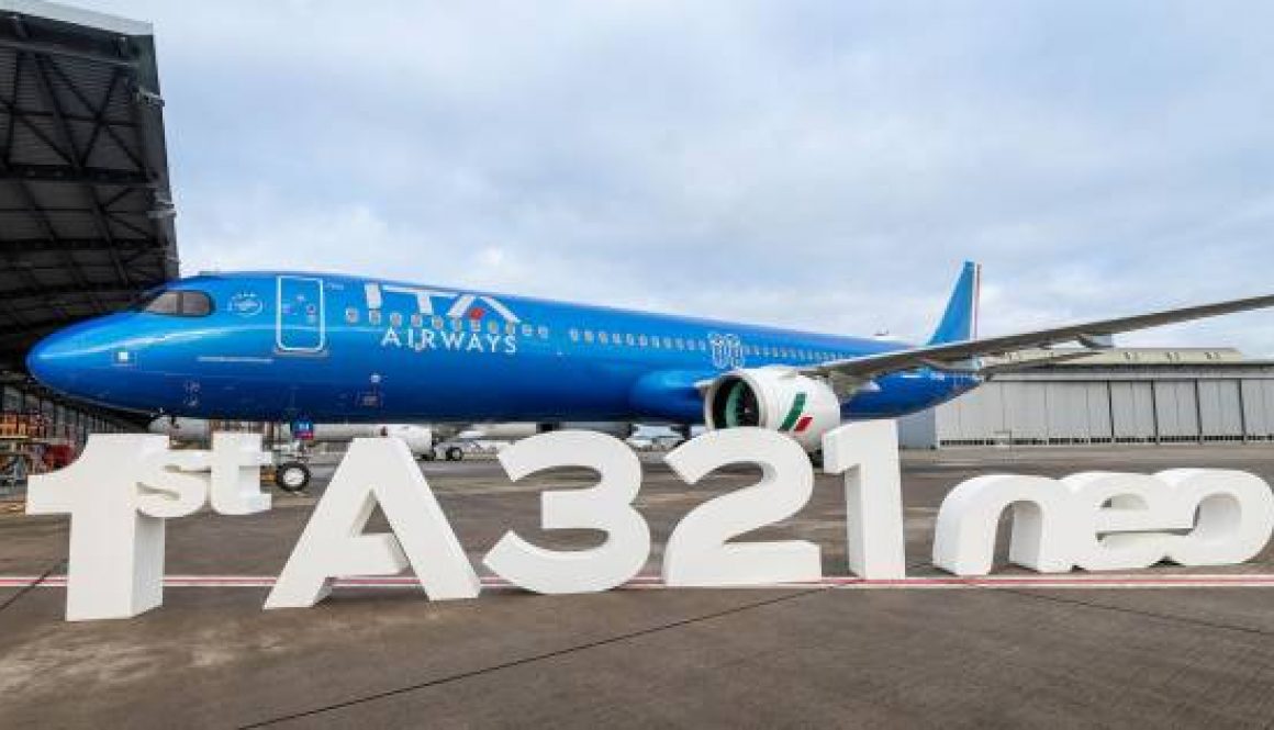 ITA Airways takes delivery of its first Airbus A321neo