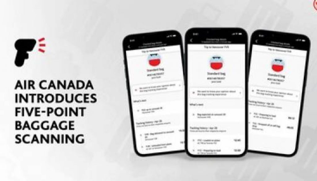 Air Canada Customers Can Now Track their Baggage and Mobility Aids while Travelling in Canada
