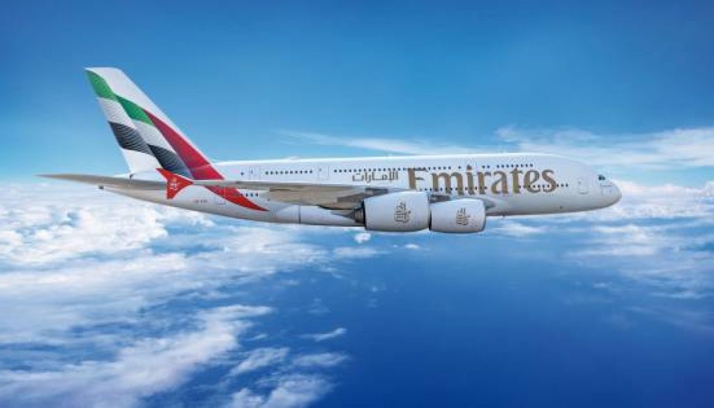 Emirates A380 returns to Vienna
