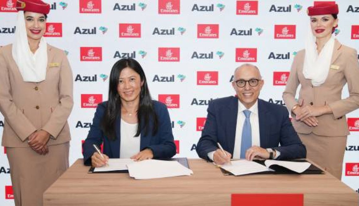 Emirates and Azul expand partnership to offer joint loyalty programme benefits