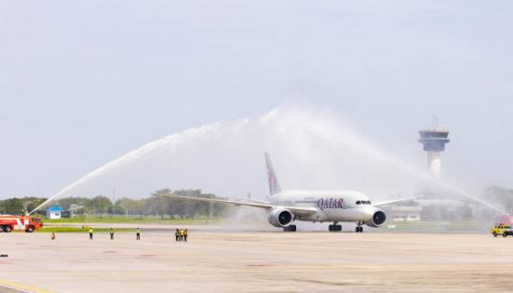 Qatar Airways Touches Down its Inaugural Flight in Medan, Indonesia