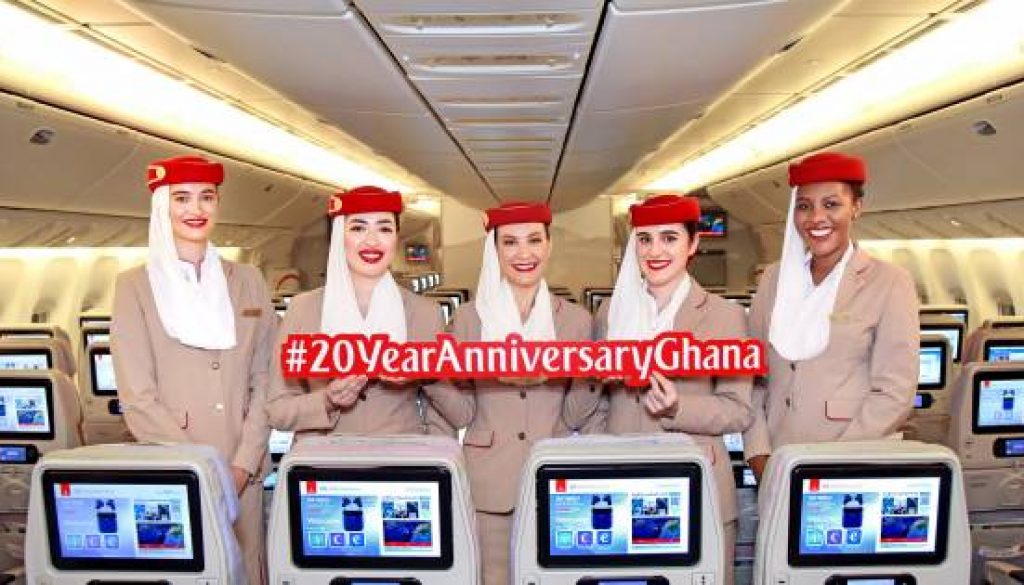 Emirates Marks Two Decades of Connecting Ghana to the World