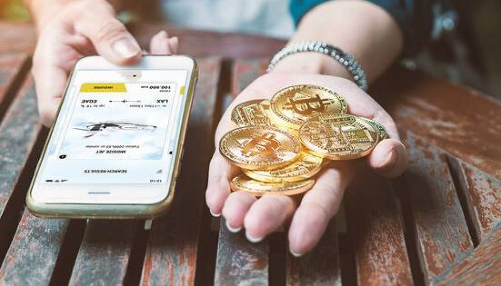 Nearly 40% of Private Jet Flights Now Fueled by Crypto Payments - JETFINDER at the Charge