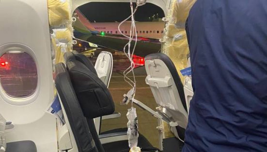 Alaska Airlines grounds all Boeing 737-9 MAX planes after mid-flight window blowout