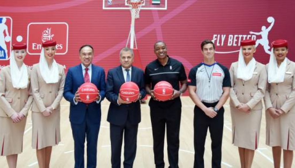 Emirates Partners with NBA: Official Global Airline Partner and Title Sponsor of NBA Cup