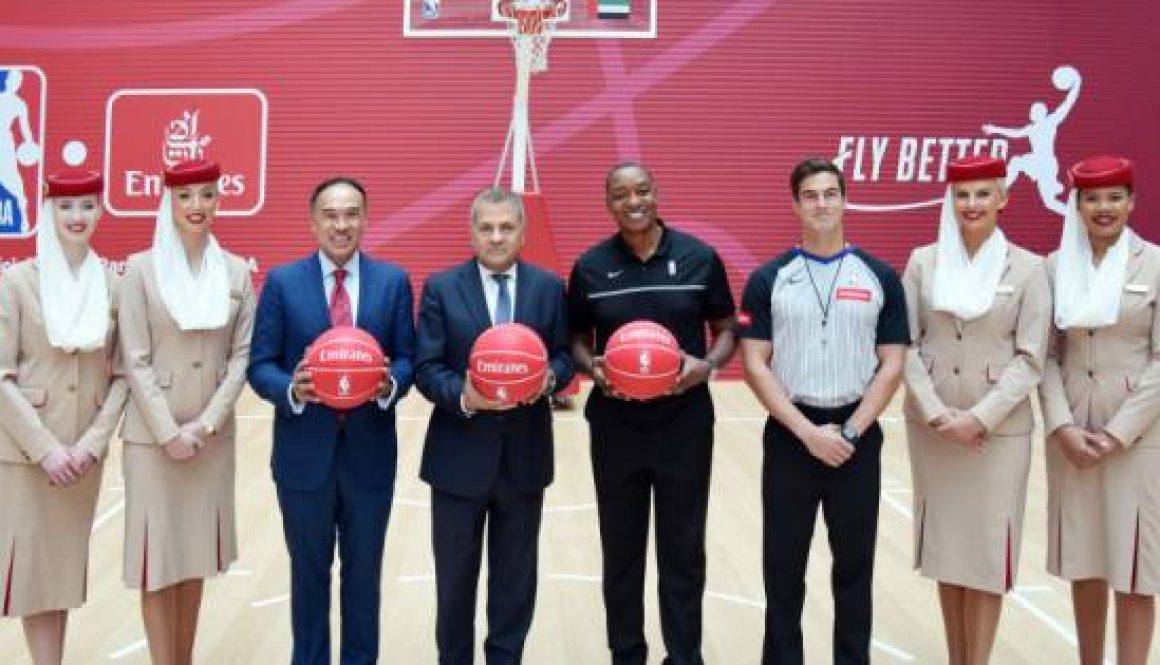 Emirates Partners with NBA: Official Global Airline Partner and Title Sponsor of NBA Cup