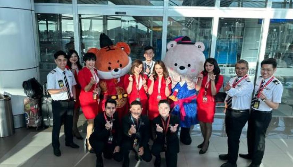 AirAsia Launches Inaugural Flight from Kota Kinabalu to Seoul with Full Passenger Load