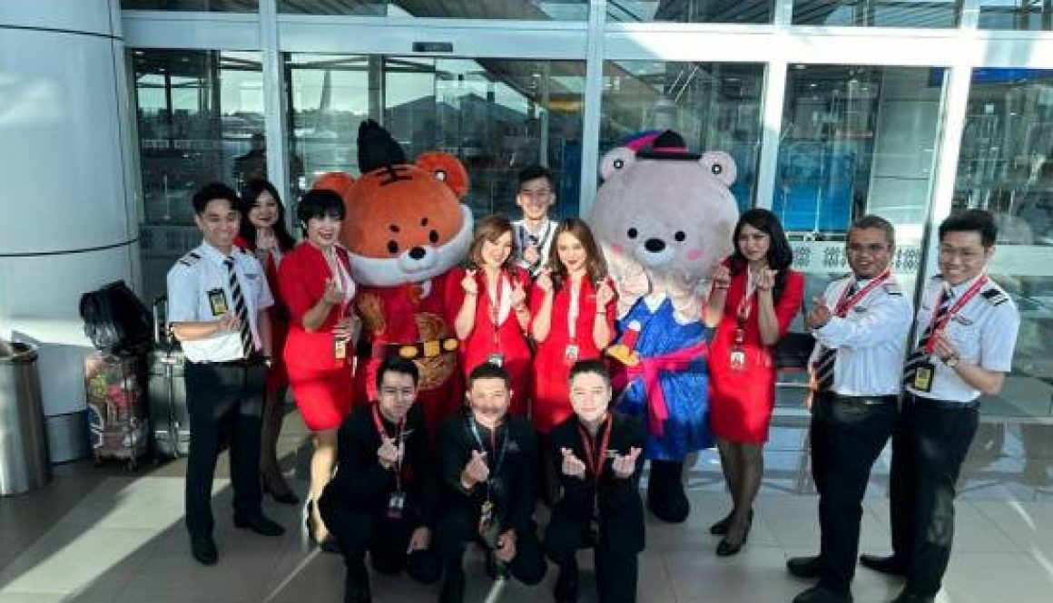 AirAsia Launches Inaugural Flight from Kota Kinabalu to Seoul with Full Passenger Load