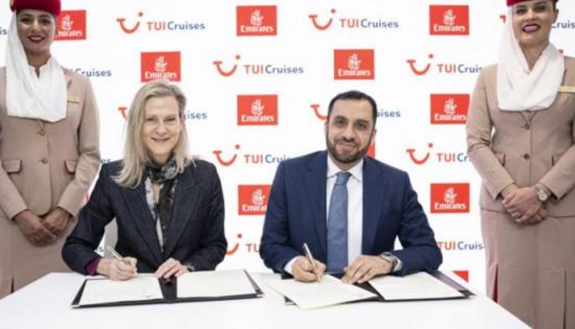 Emirates, TUI Cruises reaffirm partnership for next two seasons