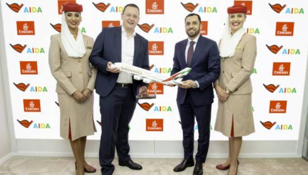 Emirates and AIDA Cruises Extend Partnership, Elevating Dubai’s Maritime Tourism Status