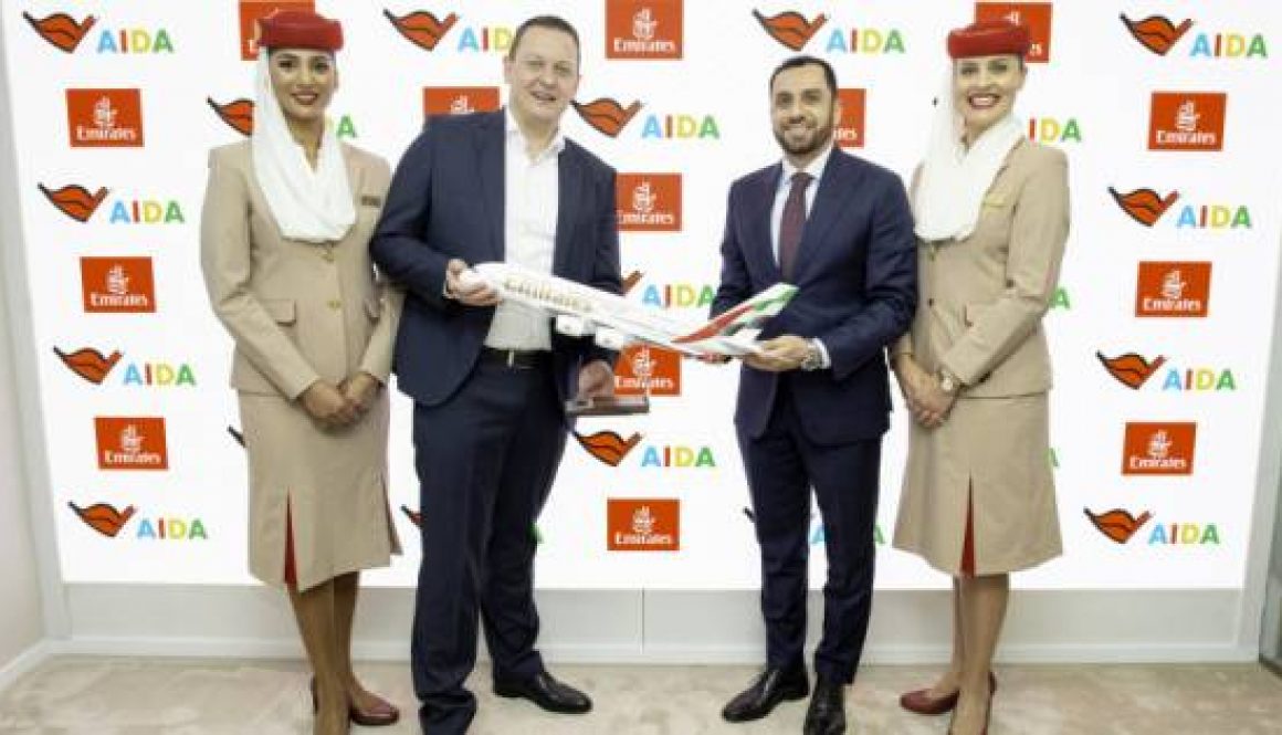 Emirates and AIDA Cruises Extend Partnership, Elevating Dubai’s Maritime Tourism Status