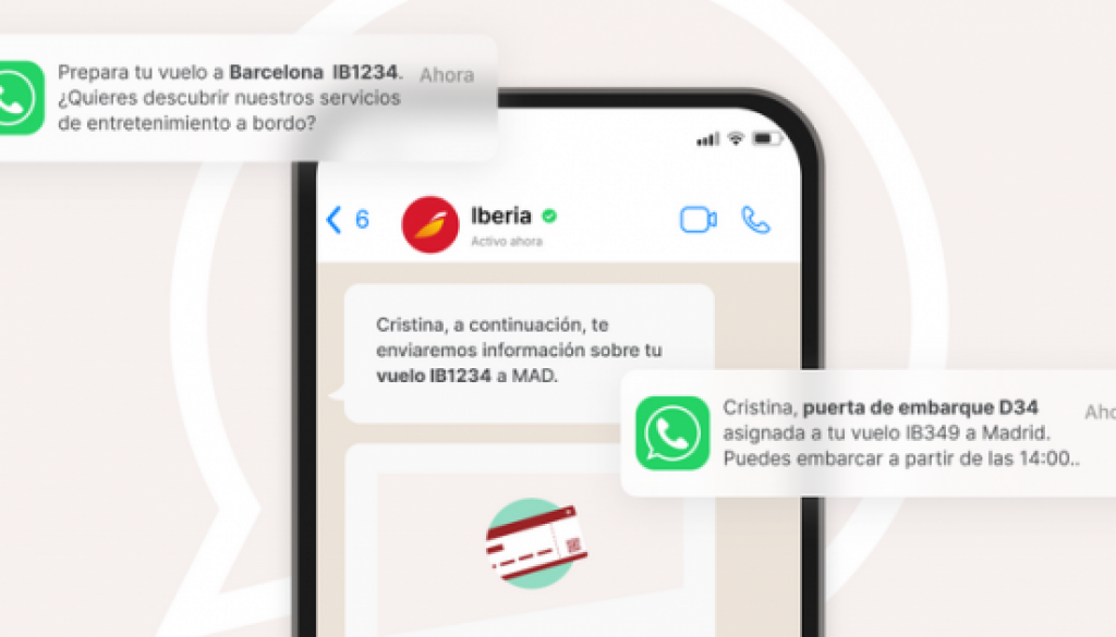 Iberia Enhances Customer Experience with WhatsApp Flight Notifications