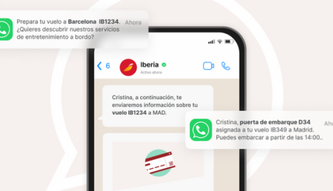 Iberia Enhances Customer Experience with WhatsApp Flight Notifications