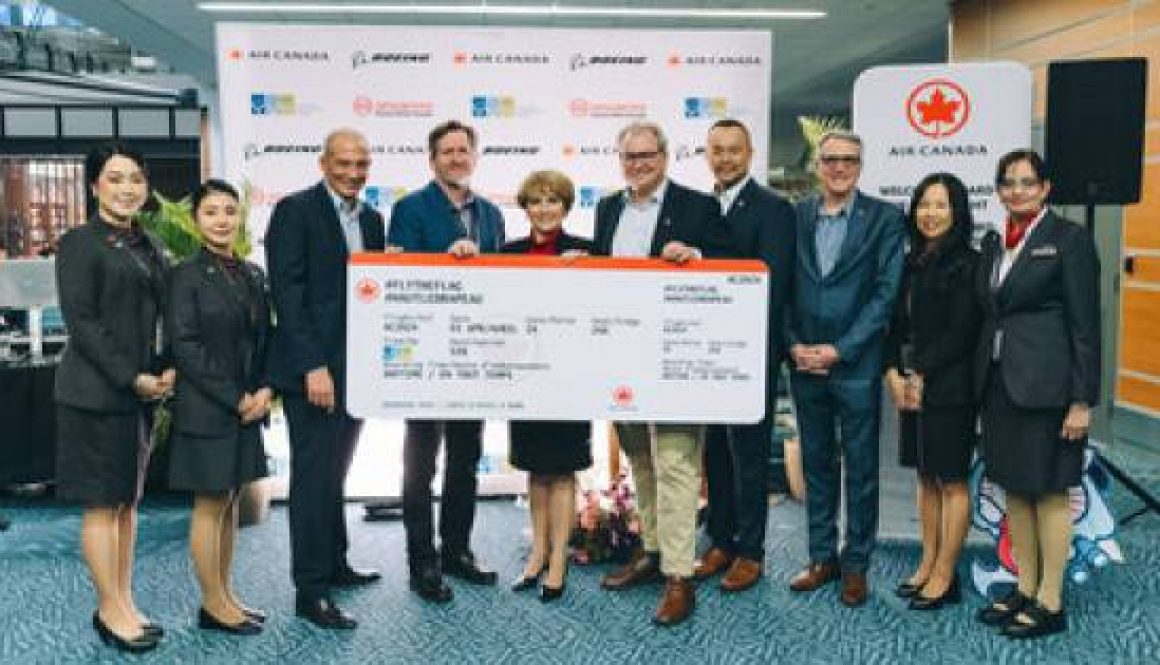 Air Canada Inaugurates Newest Pacific Route from Vancouver to Singapore