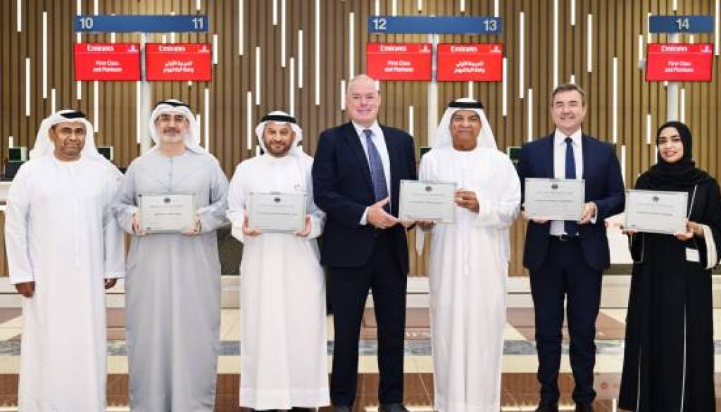 Emirates Receives Certified Autism Center™ Designation Plaques for all Check In Facilities in Dubai