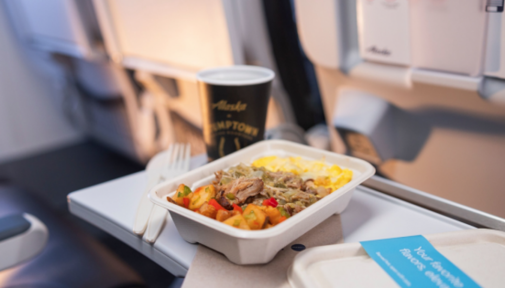 Alaska Airlines elevates its premium inflight retail menu with the return of Main Cabin hot meals