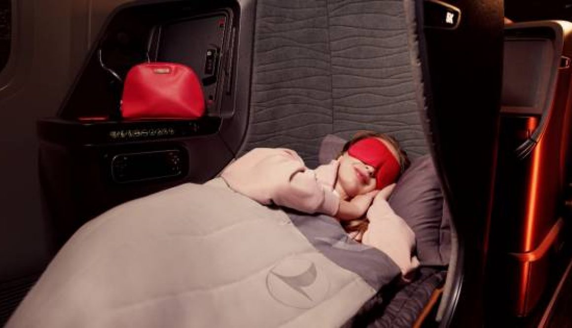 Turkish Airlines Unveils New Sleeping Set for its Guests