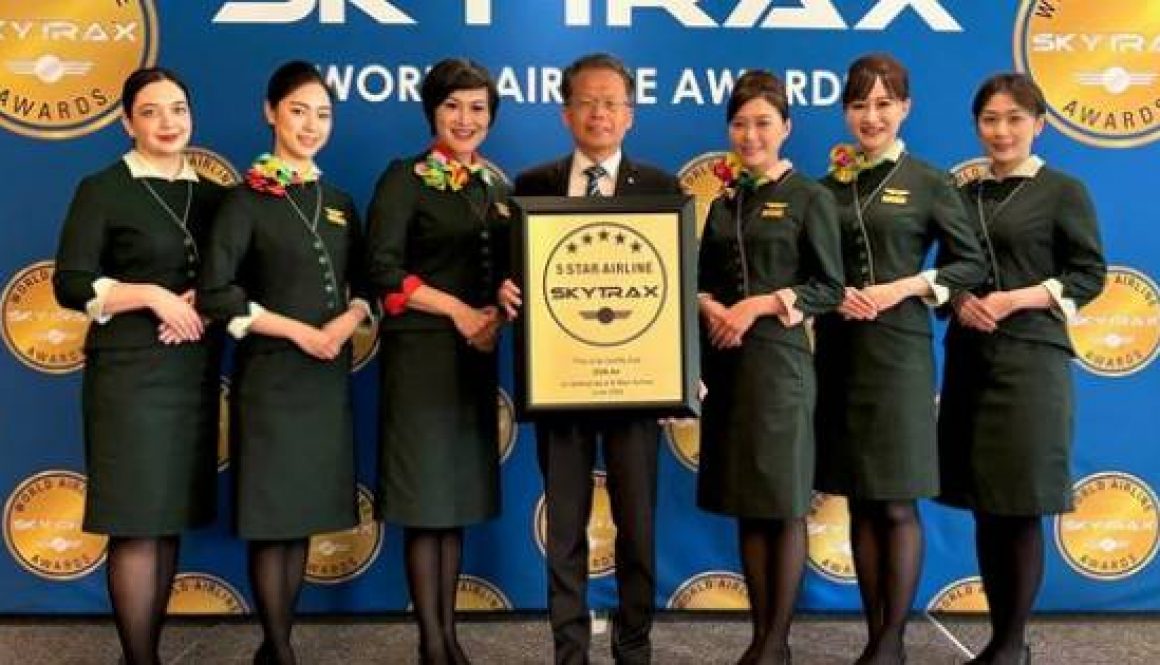 SKYTRAX Ranks EVA Air in Top Ten Airlines in the World