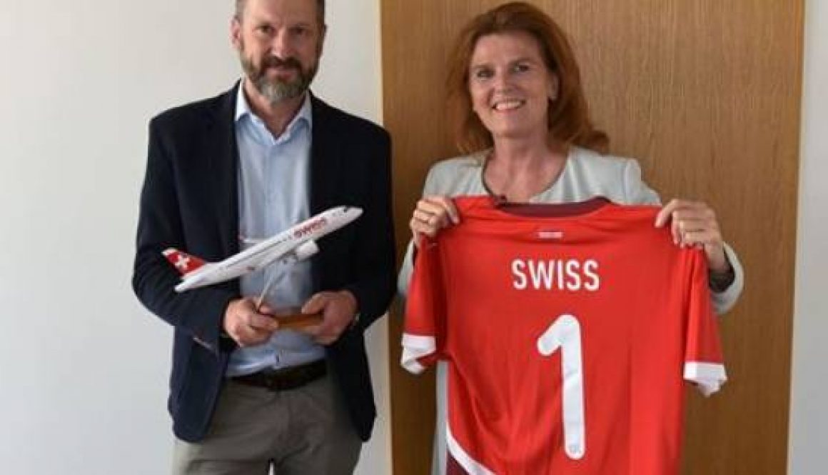 SWISS extends its partnership with the Swiss Football Association