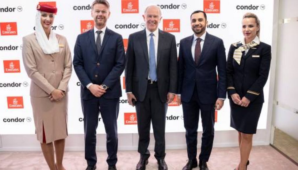 Emirates, Condor Ink Reciprocal Partnership, Boosting Passenger Options