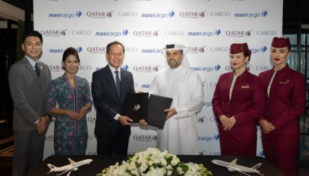 Joint Cargo Venture between Qatar Airways and Malaysia Aviation Group Elevates Global Connectivity