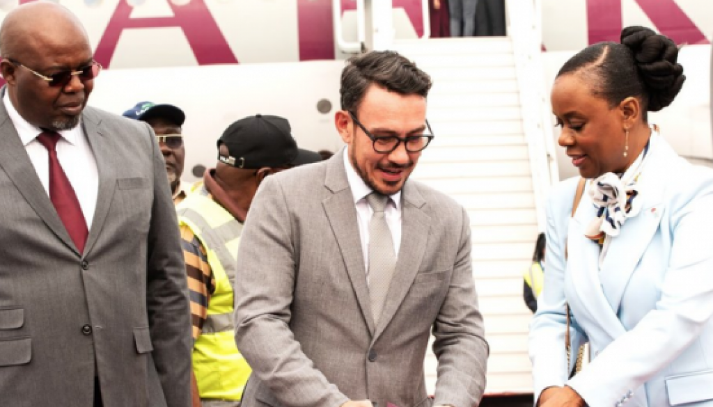 Qatar Airways Touches Down for the First time in Kinshasa, Democratic Republic of the Congo