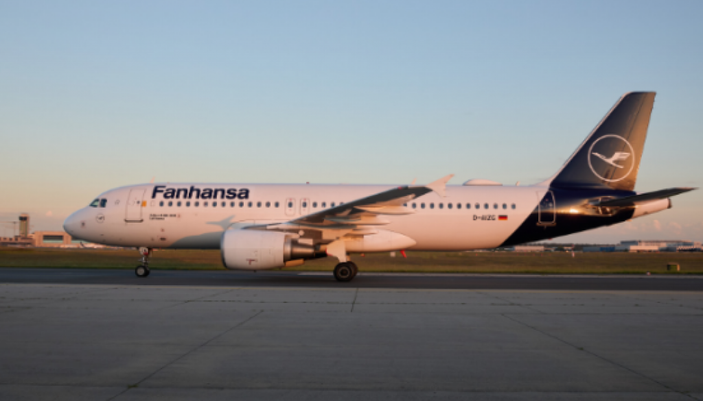 Lufthansa Group brings fans to the soccer European Championship