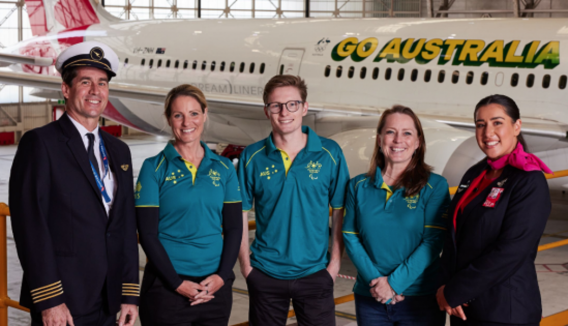 QANTAS CHEERS ‘GO AUSTRALIA’ ACROSS THE SKY TO AUSTRALIAN OLYMPIANS AND PARALYMPIANS