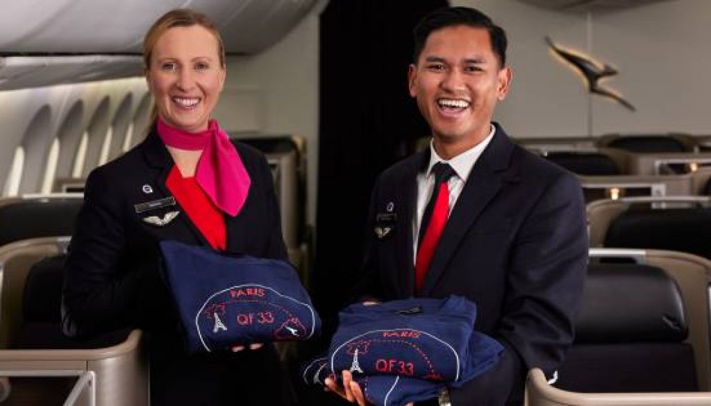 BON VOYAGE! QANTAS CELEBRATES NEW PARIS FLIGHTS WITH FRENCH INSPIRED ONBOARD ITEMS