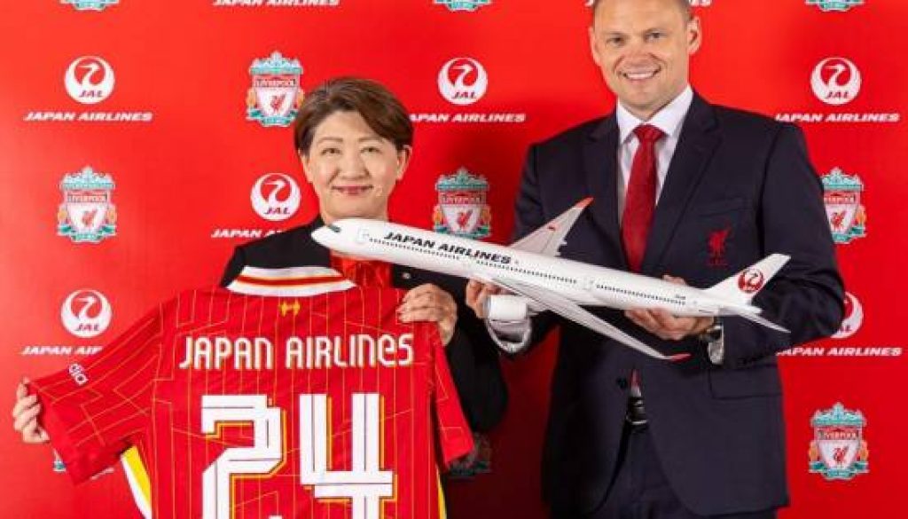 Liverpool Football Club and Japan Airlines enter into multi year partnership